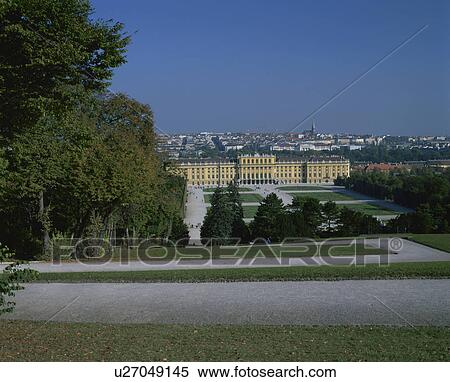 Stock Photography - Schonbrunn Palace, Vienna, Austria. Fotosearch