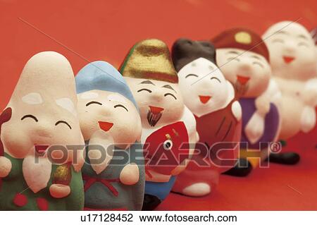 Stock Image - Seven Lucky Gods. Fotosearch