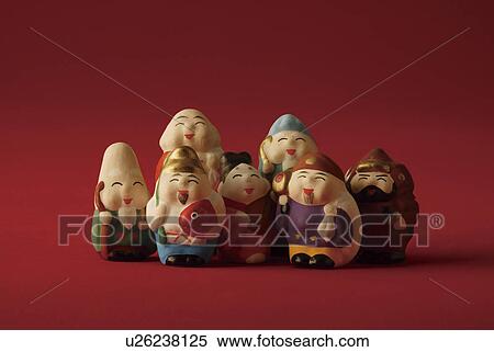 Stock Photography - Seven Lucky Gods. Fotosearch