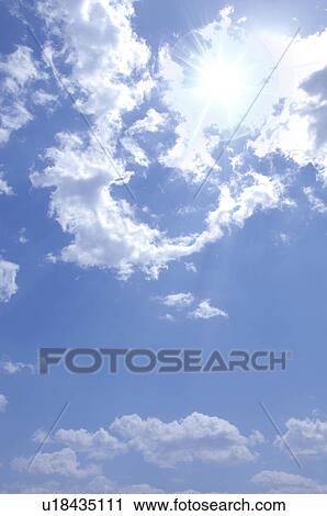 Stock Image - Sky and cloud. Fotosearch