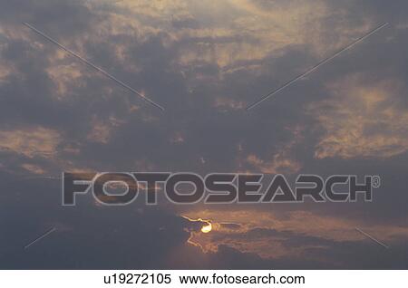 Stock Photography - Sky at twilight. Fotosearch