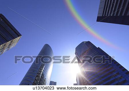 Stock Image - Skyscrapers, Shinagawa, Minato-ku, Tokyo, Japan. Fotosearch