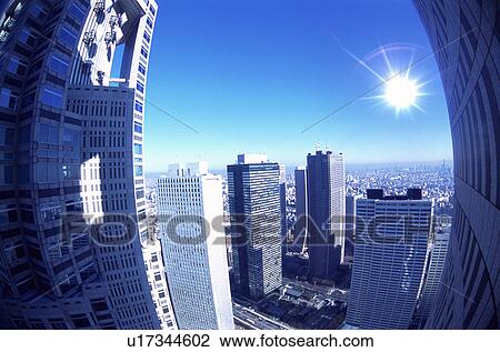 Skyscrapers, Shinjuku-ku, Tokyo, Japan View Large Photo Image Stock Image - Skyscrapers, Shinjuku-ku, Tokyo, Japan. Fotosearch