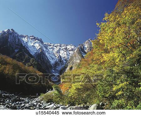 Stock Photography - Snow on Mt Tanigawadake, Minakami-machi, Gumma Prefecture, Japan. Fotosearch