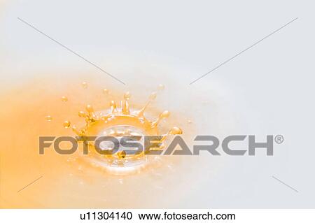 Stock Image - Splash crown. Fotosearch