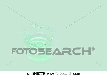 Stock Photo - Splash crown. Fotosearch
