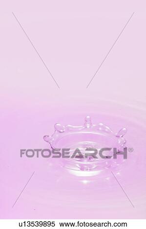 Stock Photography - Splash crown. Fotosearch