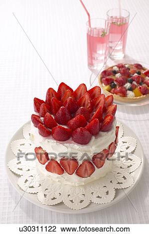 Strawberry shortcake View Large Photo Image Stock Image - Strawberry shortcake. Fotosearch