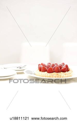 Strawberry tart View Large Photo Image Stock Image - Strawberry tart. Fotosearch