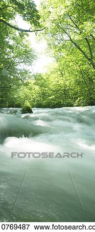 Stream, Aomori Prefecture, Honshu, Japan View Large Photo Image Stock Photo - Stream, Aomori Prefecture, Honshu, Japan. Fotosearch