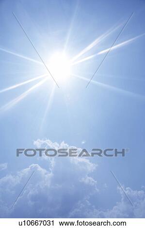 Sunbeam in sky View Large Photo Image Stock Image - Sunbeam in sky. Fotosearch