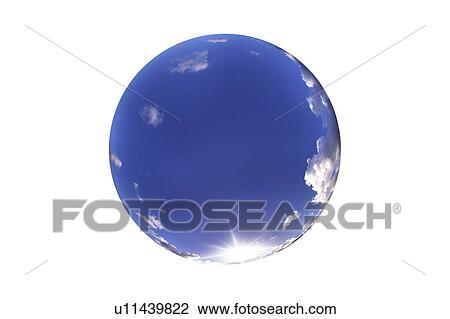 Stock Image - Sunshine and clouds. Fotosearch