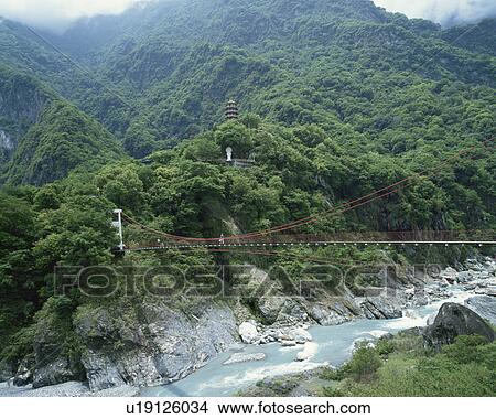 Picture - Taroko Canyon. Taroko Gorge National Park, Taiwan. Fotosearch