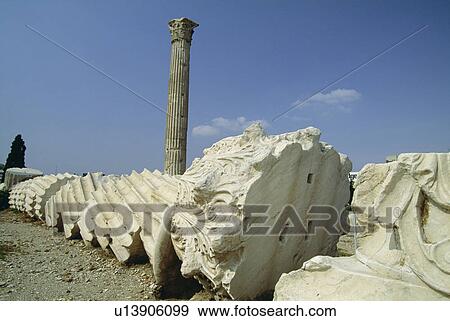 Temple of Olympian Zeus in Olympia, Athens, Greece View Large Photo Image Stock Photo - Temple of Olympian Zeus in Olympia, Athens, Greece. Fotosearch