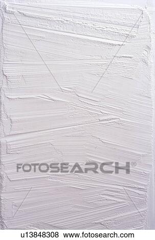 Stock Photo - Textured white paint. Fotosearch