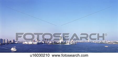 Stock Image - Tokyo cityscape, Japan. Fotosearch