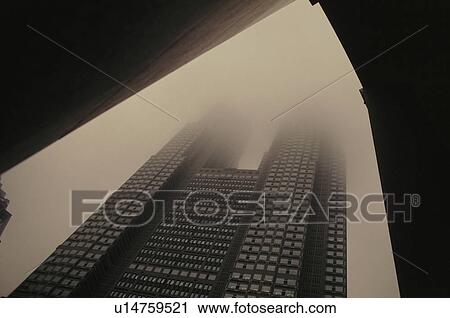 Stock Image - Tokyo Metropolitan Government Building. Shinjuku, Tokyo, Japan. Fotosearch