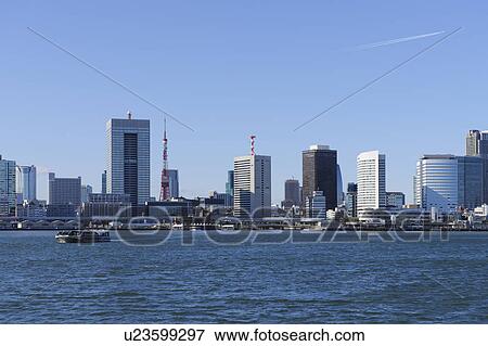Stock Photo - Tokyo skyline, Japan. Fotosearch