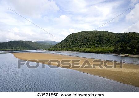Stock Image - Urauchi River, Iriomote Island, Okinawa Prefecture, Japan. Fotosearch