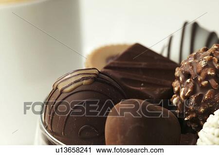 Stock Image - Variation of chocolates. Fotosearch