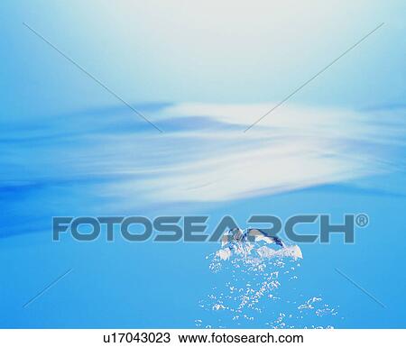 Stock Image - Water surface. Fotosearch