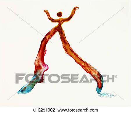 Watercolour painting of a person View Large Photo Image Stock Image - Watercolour painting of a person. Fotosearch