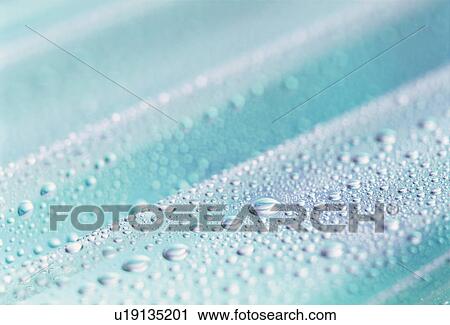 Stock Image - Waterdrops. Fotosearch