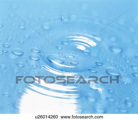 Stock Image - Waterdrops. Fotosearch