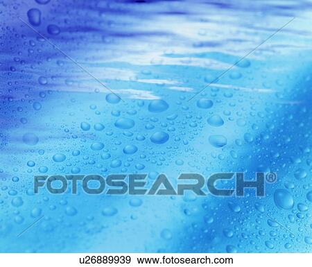 Stock Photo - Waterdrops. Fotosearch