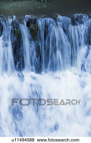 Waterfall from mountain stream View Large Photo Image Stock Photo - Waterfall from mountain stream. Fotosearch