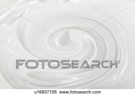 Whipped cream View Large Photo Image Stock Photograph - Whipped cream. Fotosearch