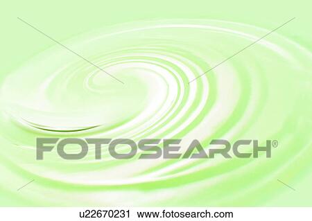 Stock Image - Whipped cream with color. Fotosearch