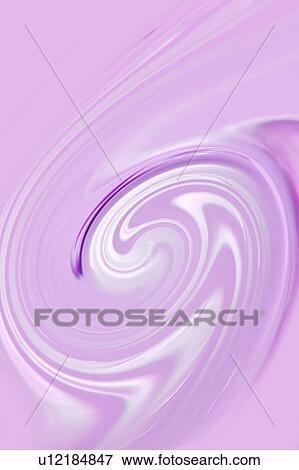 Stock Photo - Whipped cream with color. Fotosearch