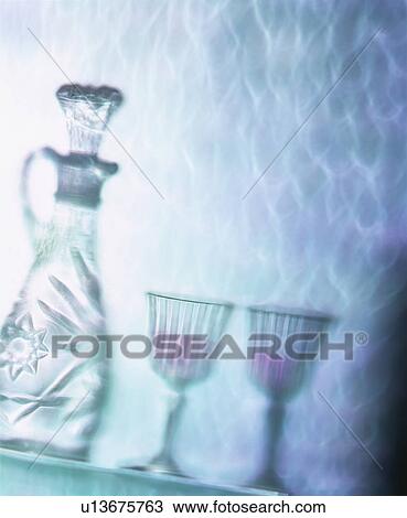 Stock Image - Wineglasses. Fotosearch