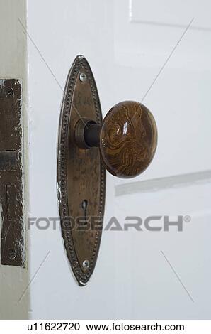 Brown doorknob with skeleton keyhole View Large Photo Image Stock Image - Brown doorknob with skeleton keyhole. Fotosearch