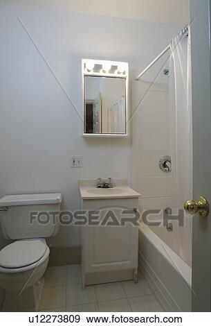 Small traditional bathroom View Large Photo Image Stock Photo - Small traditional bathroom. Fotosearch