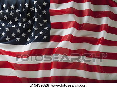 Stock Photo - American Flag. Fotosearch
