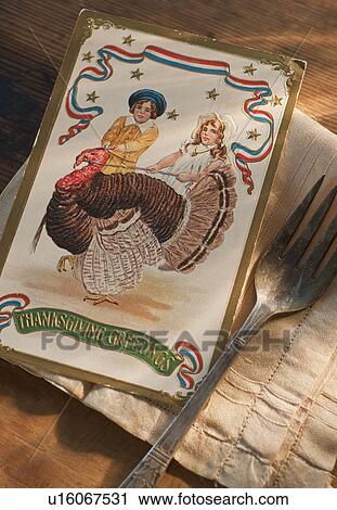 American thanksgiving card View Large Photo Image Stock Image - American thanksgiving card. Fotosearch