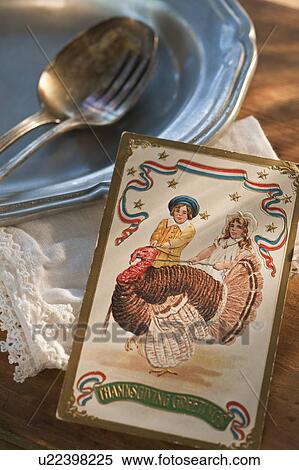 American thanksgiving card View Large Photo Image Stock Photography - American thanksgiving card. Fotosearch