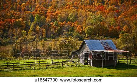 Barn in autumn View Large Photo Image Stock Image - Barn in autumn. Fotosearch