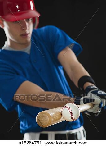Stock Image - Baseball player. Fotosearch