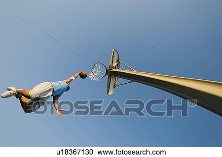 Stock Image - Basketball player. Fotosearch