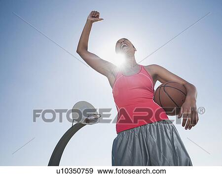 Stock Photo - Basketball player. Fotosearch