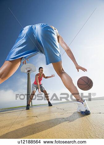 Picture - Basketball players. Fotosearch