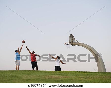 Picture - Basketball players. Fotosearch