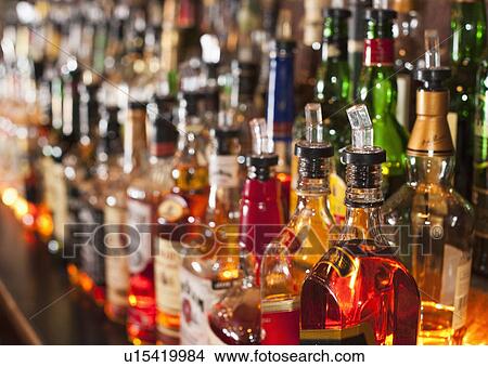 Bottle of liquor View Large Photo Image Picture - Bottle of liquor. Fotosearch