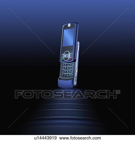 Stock Photo - Cellular phone. Fotosearch