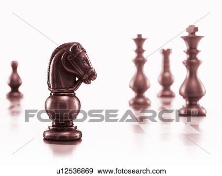 Stock Photo - Chess pieces. Fotosearch