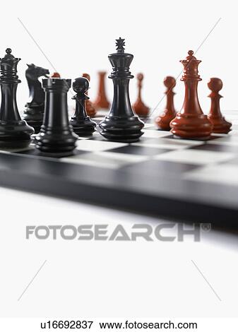 Stock Photo - Chess pieces. Fotosearch