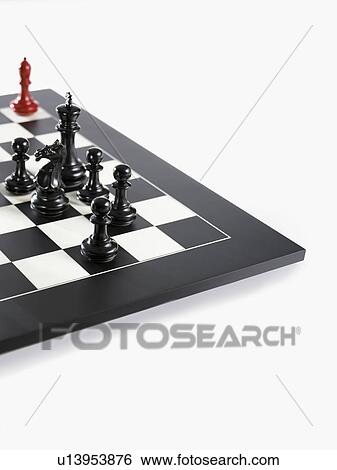 Stock Photograph - Chess pieces. Fotosearch